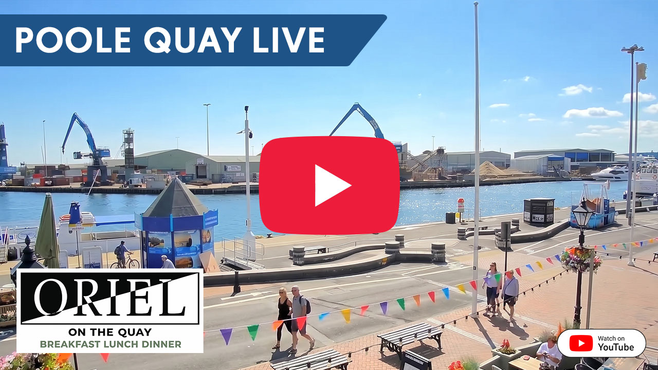 Watch the Poole Quay Webcam on Youtube